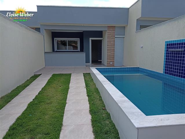 CASAS NOVAS A VENDA COM PISCINA NO JARDIM DAS PALMEIRAS EM ITANHAÉM SP 354