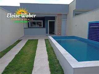 CASAS NOVAS A VENDA COM PISCINA NO JARDIM DAS PALMEIRAS EM ITANHAÉM SP 354